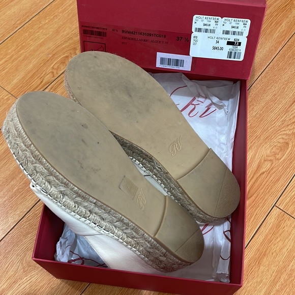 Roger Vivier Espadrilles beige - Picture 2 of 4